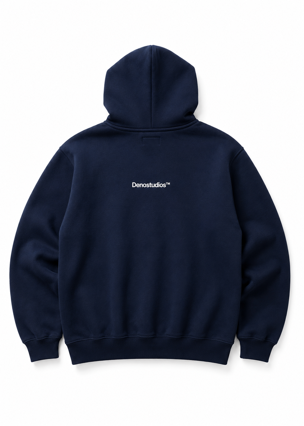 navy blue "i love jesus" hoodie